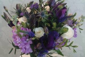 Country garden hand tied