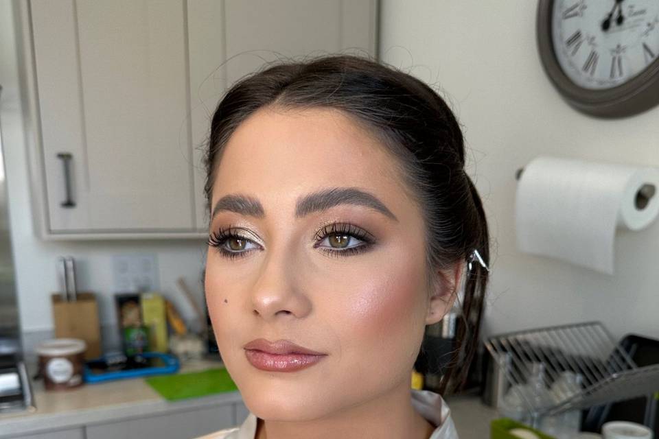 Bridesmaid glam