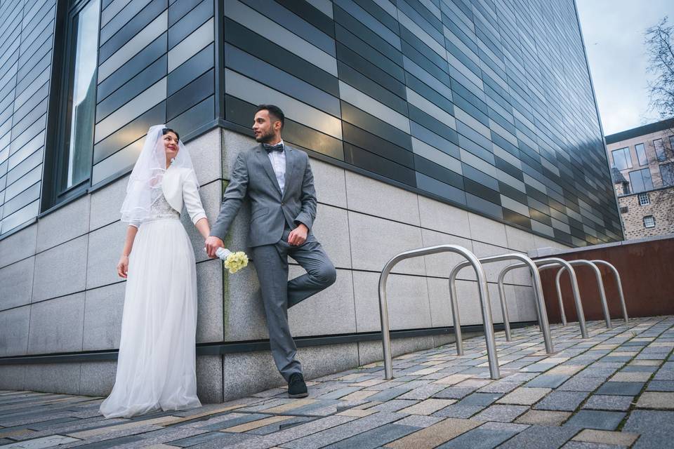 City wedding