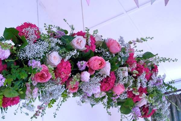 Flower Arch, The Village Hall - Kent Life