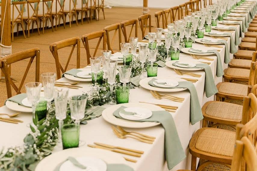 Marquee installations
