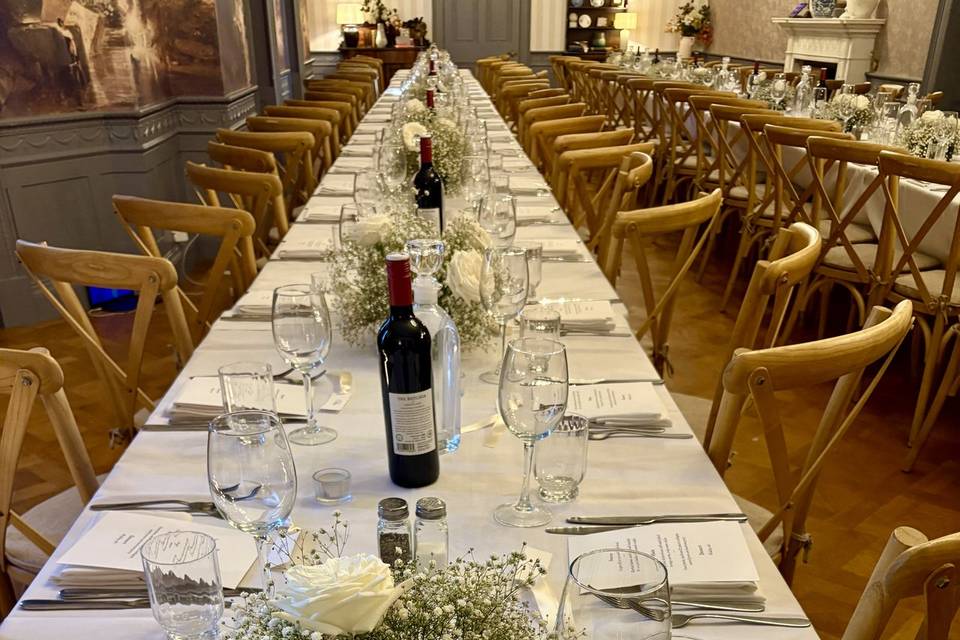 Reception at Hartham Park