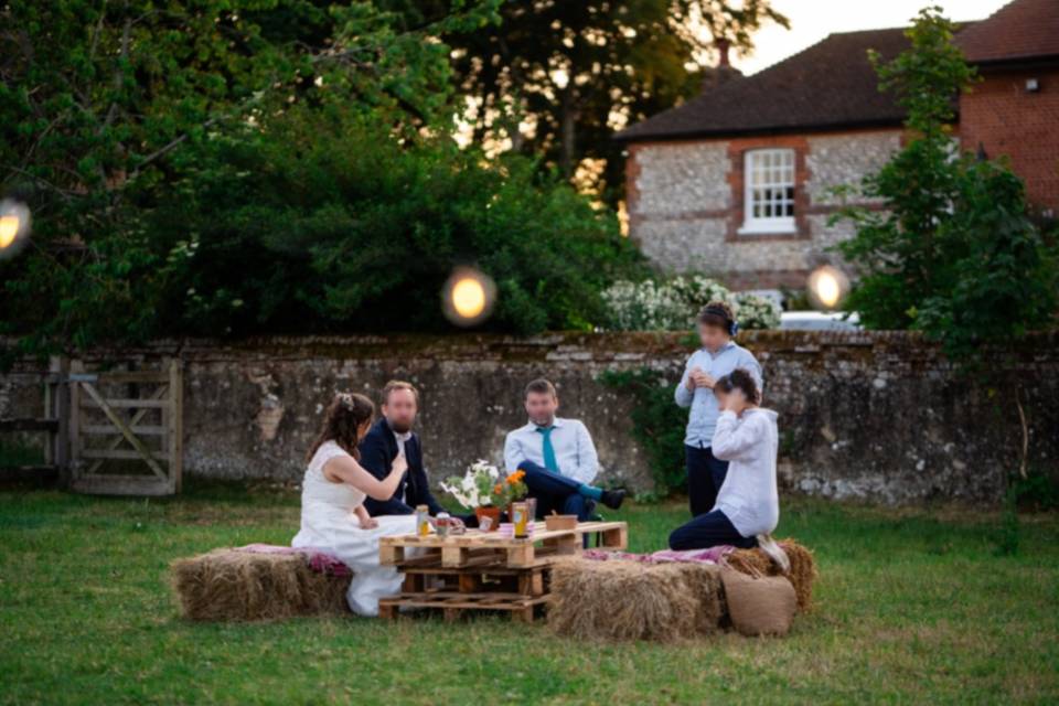 Outdoor seating