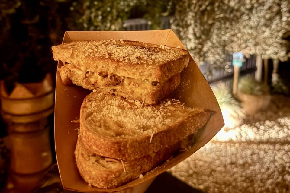 A late-night toastie