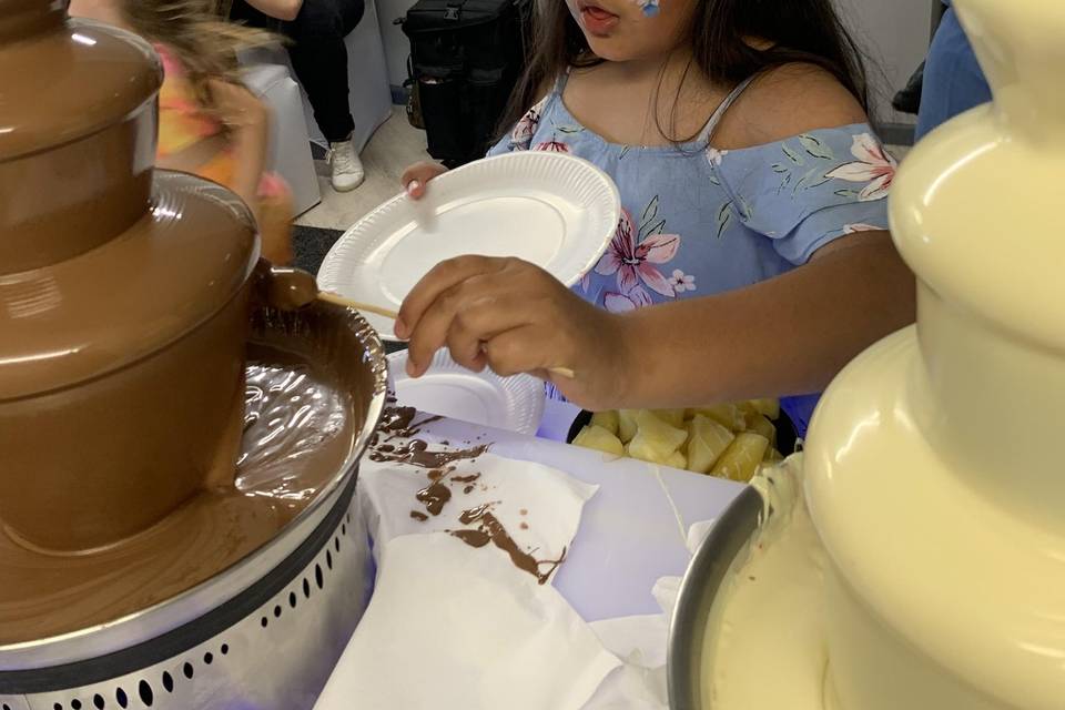 Kids love chocolate