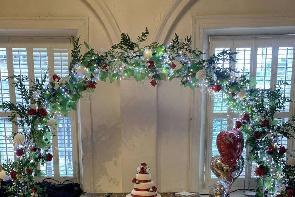 Flower arch hire