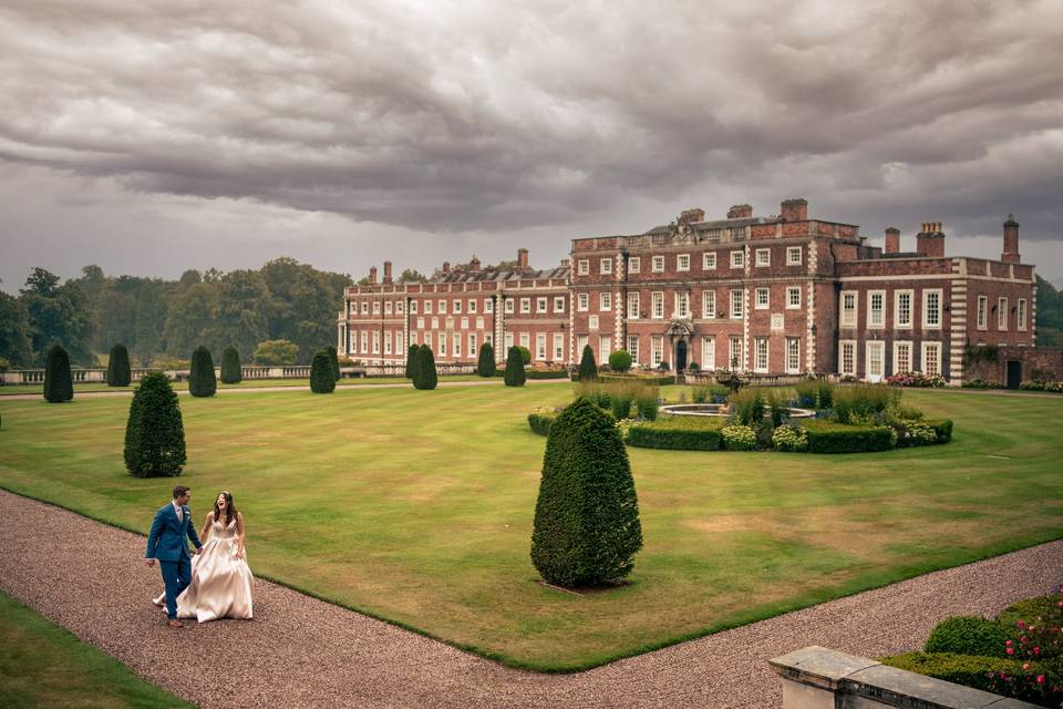 Knowsley Hall gardens