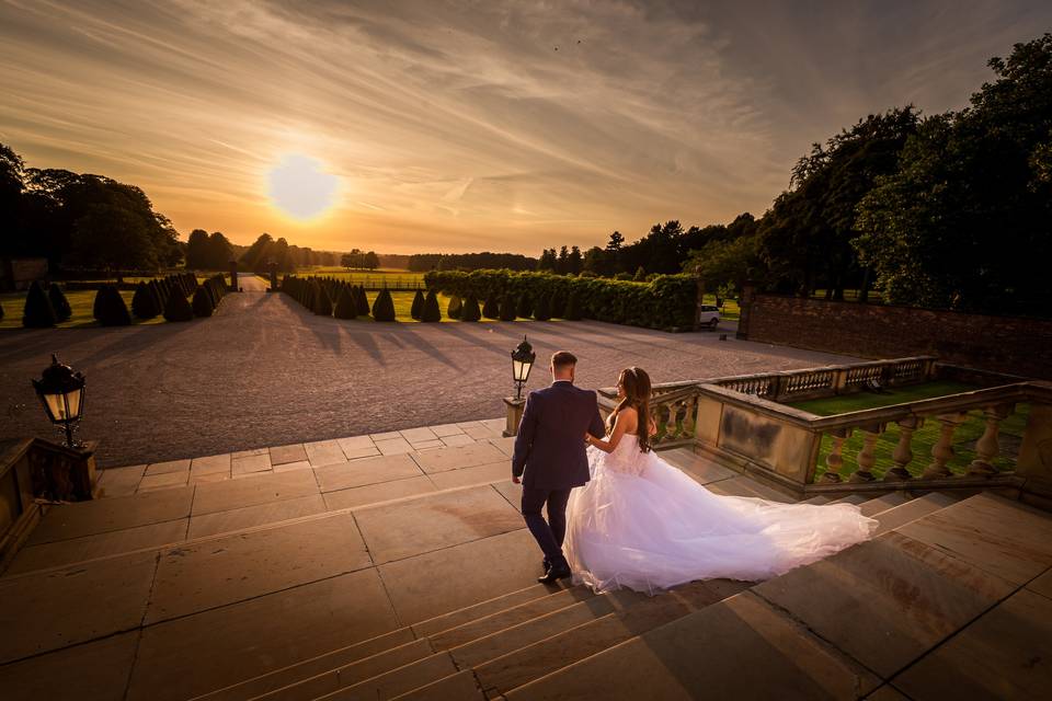 Sunsets at Knowsley Hall