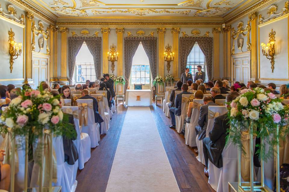 Knowsley Hall Wedding Ceremony