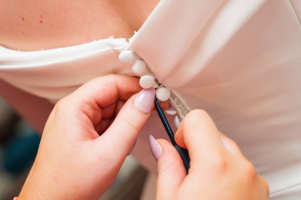 Bride prep