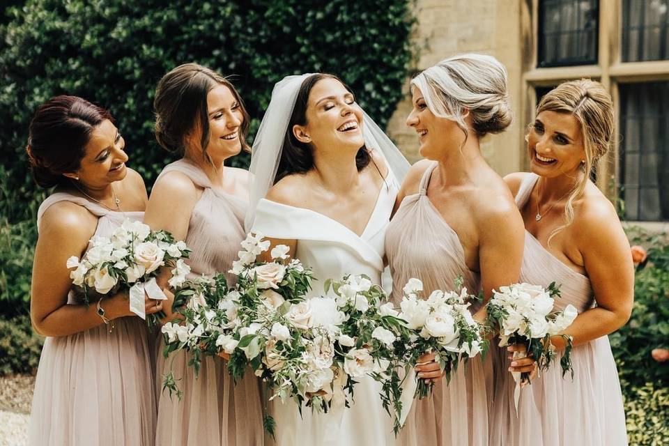 Luna Dress in Smoked Blush