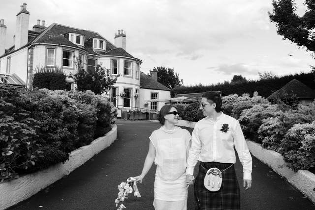 Small wedding-Ferryhill House