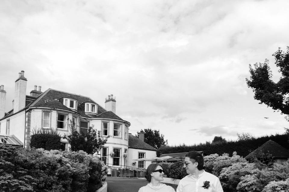 Small wedding-Ferryhill House