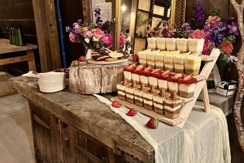 Dessert station
