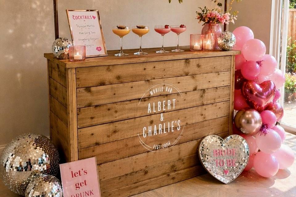 Dedicated cocktail bar