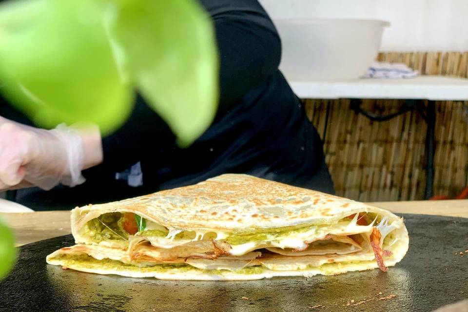 Tomato & Mozzarella Crepe