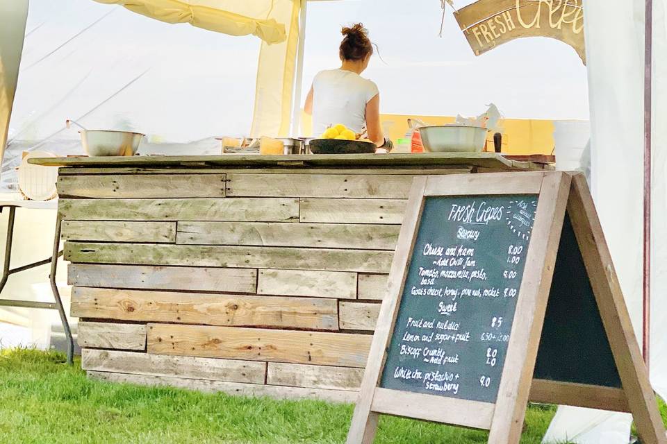 Our Crepe Stall