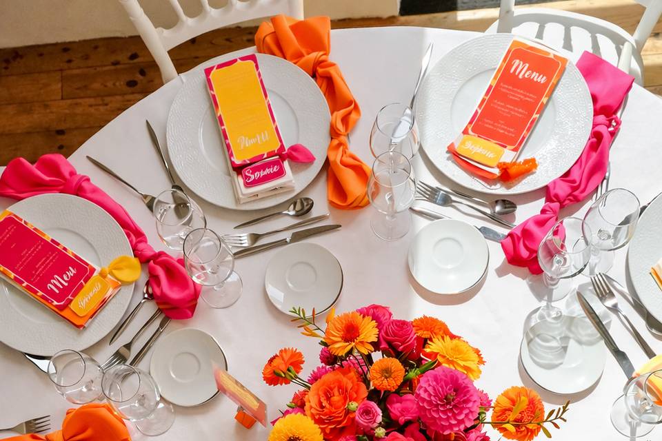 Nicole & Abby's table