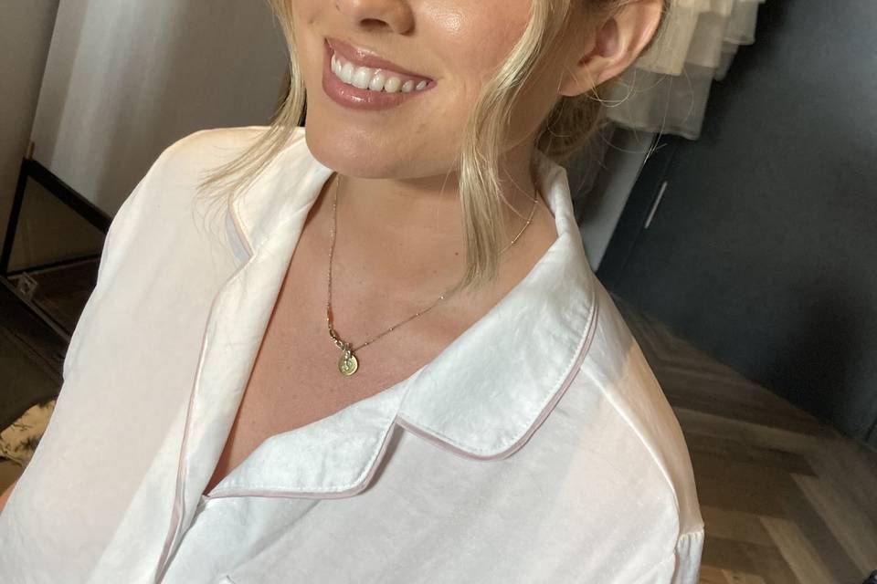 Rose Gold Bridal Makeup