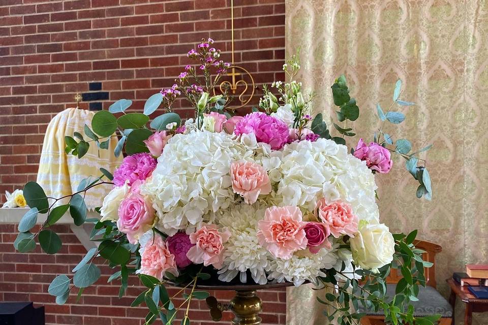 Peonies and Palms