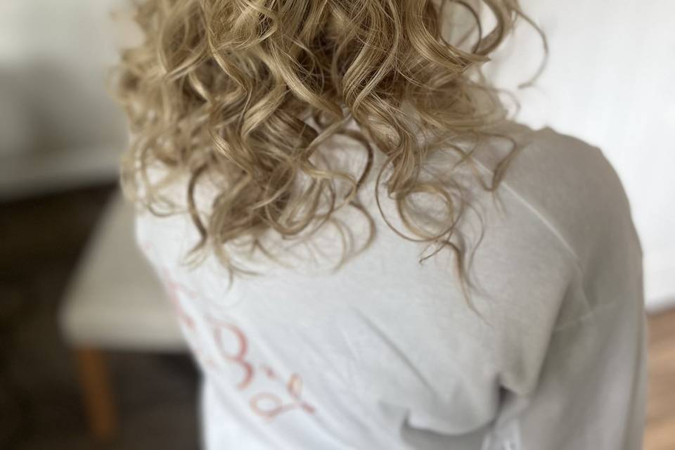 Textured curls