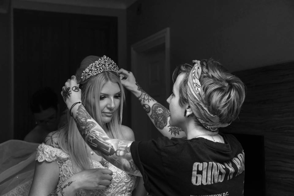 Bridal prep