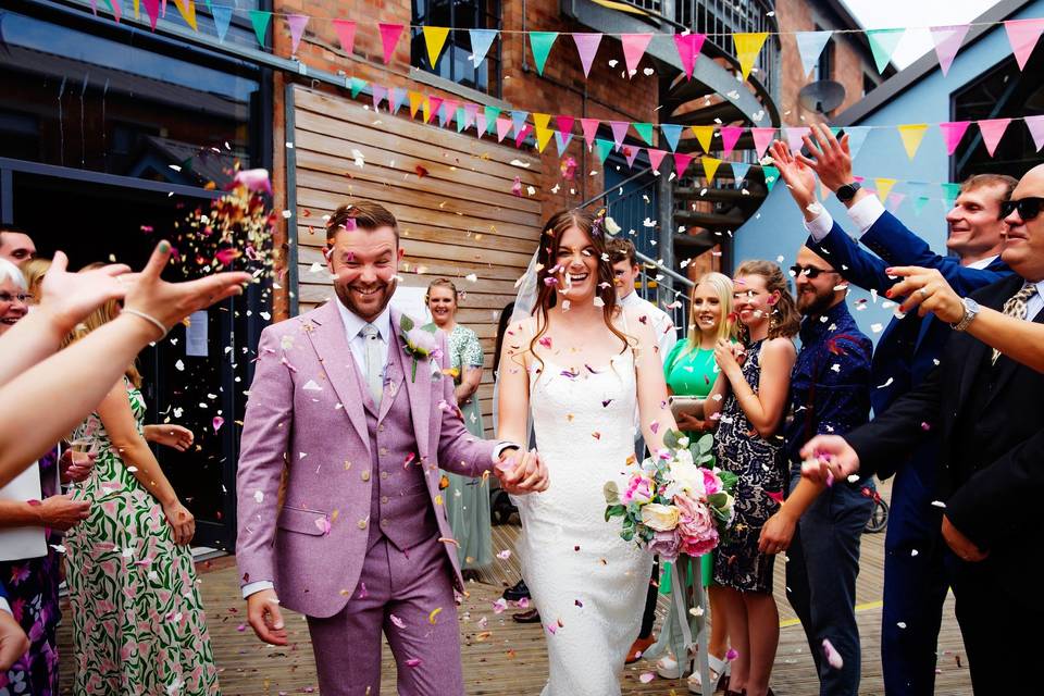 Confetti shot