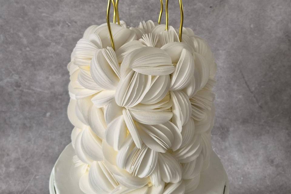 Wafer paper Birthday cake