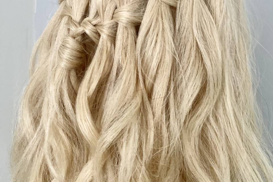 Waterfall braids