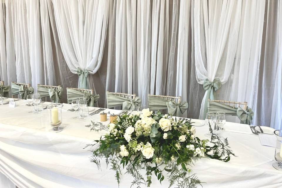 Bridgerton style wedding
