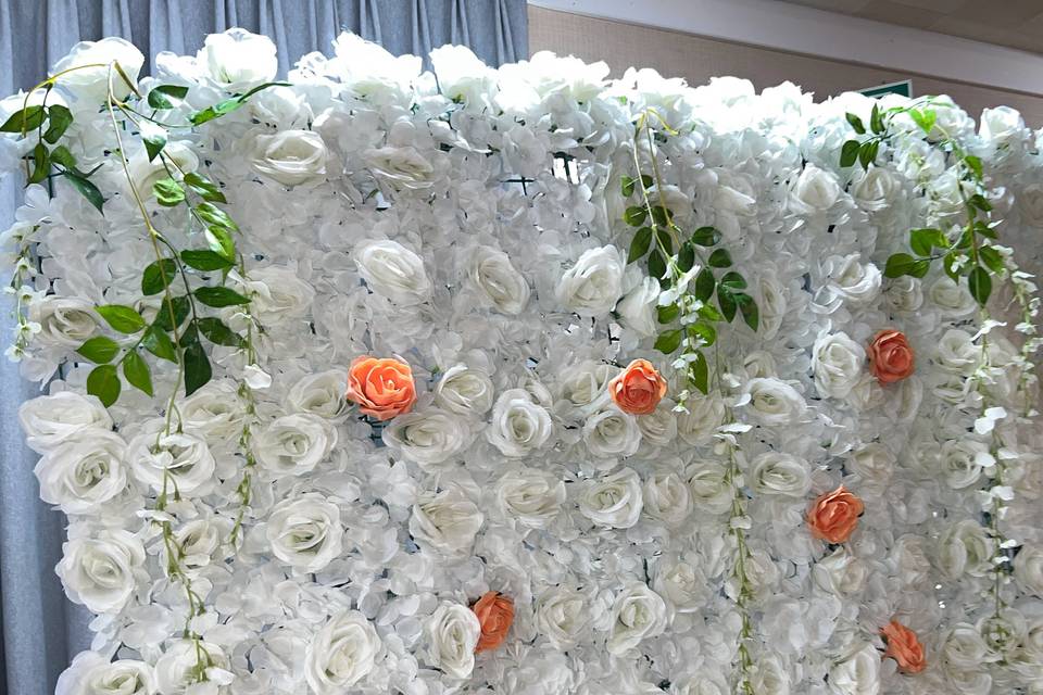 Flower wall