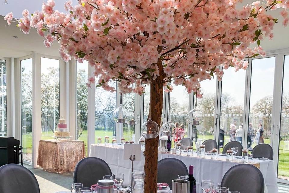 Orangery Wedding Breakfast