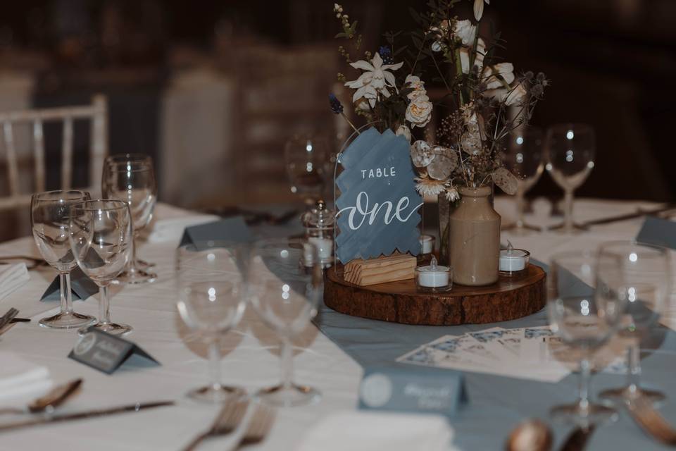 Wedding tables