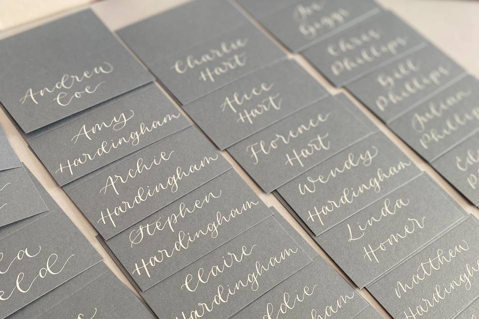 Place cards