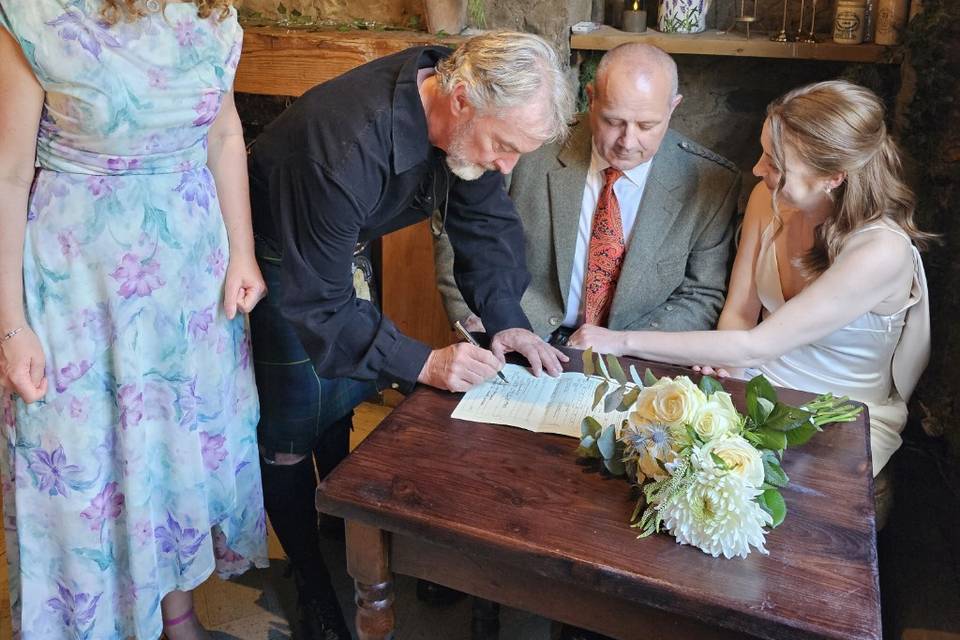 Sealing the deal