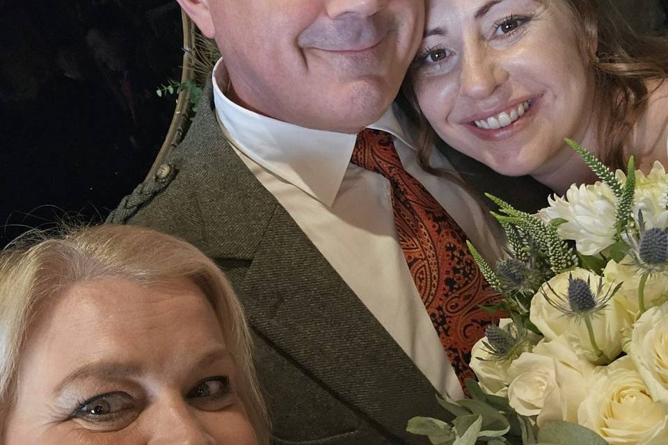 Happy Couple Happy Celebrant