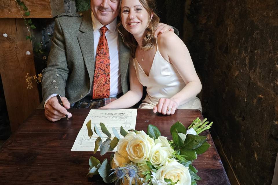 Mr and Mrs Thom