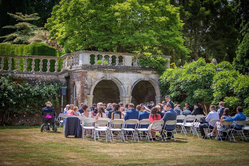 Outside ceremony