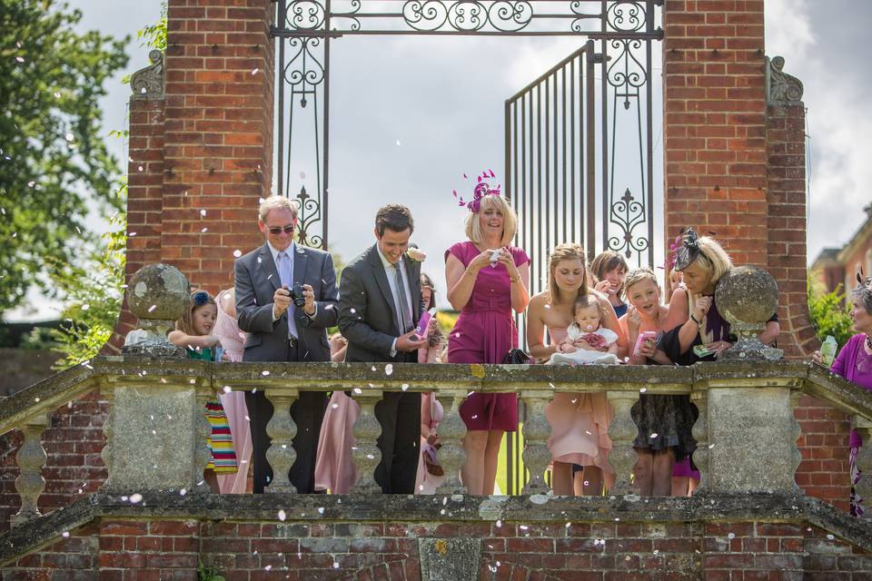 Outside ceremony