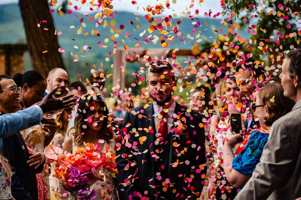 Ceremony at villa cini