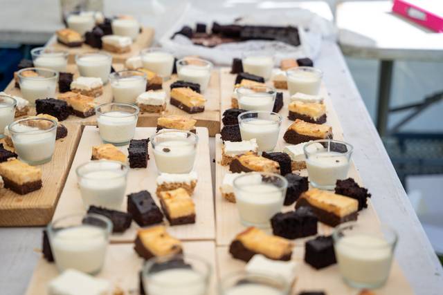 Dessert selection