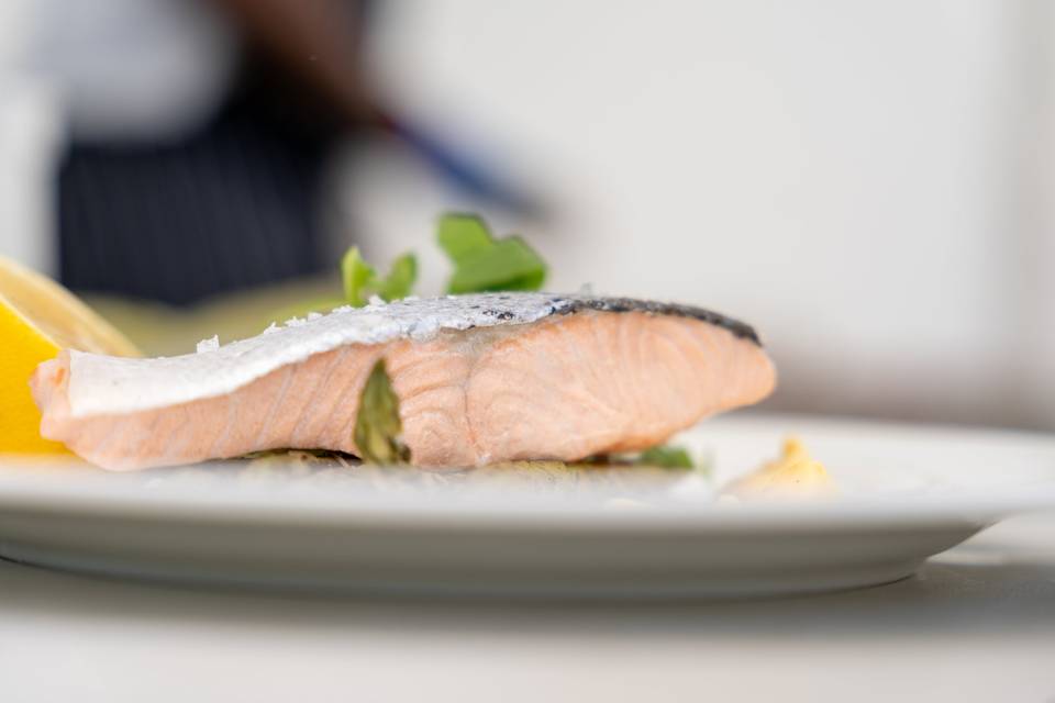 Salmon dish