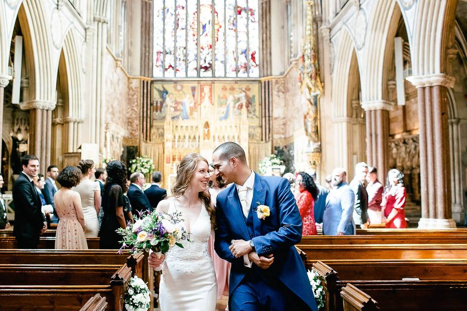 Bride & Grandad