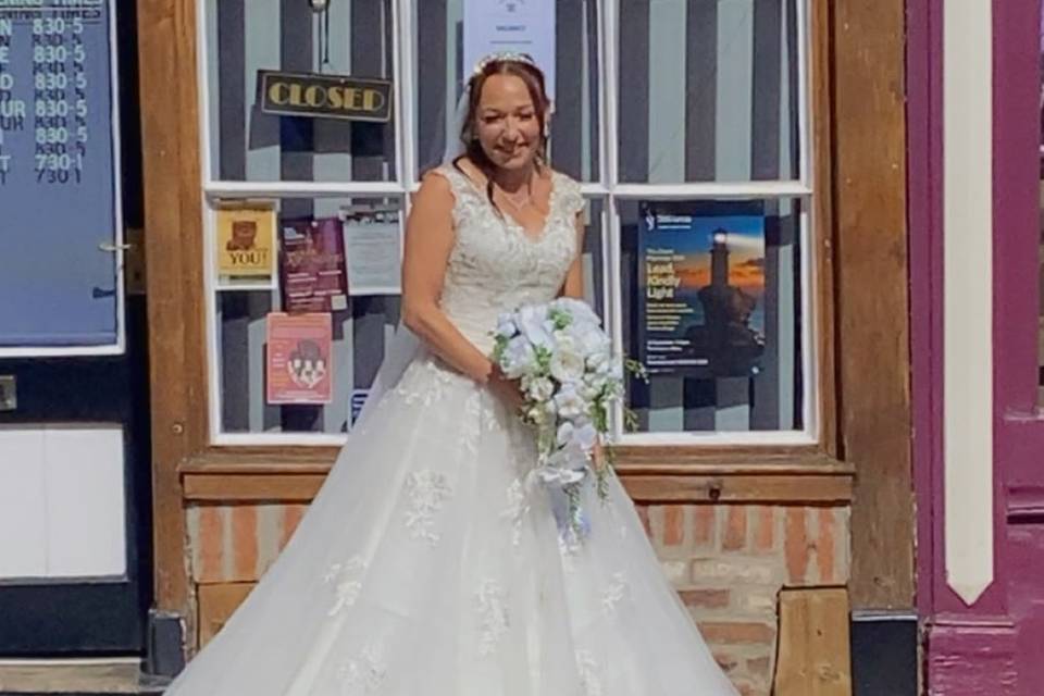 Our first bride