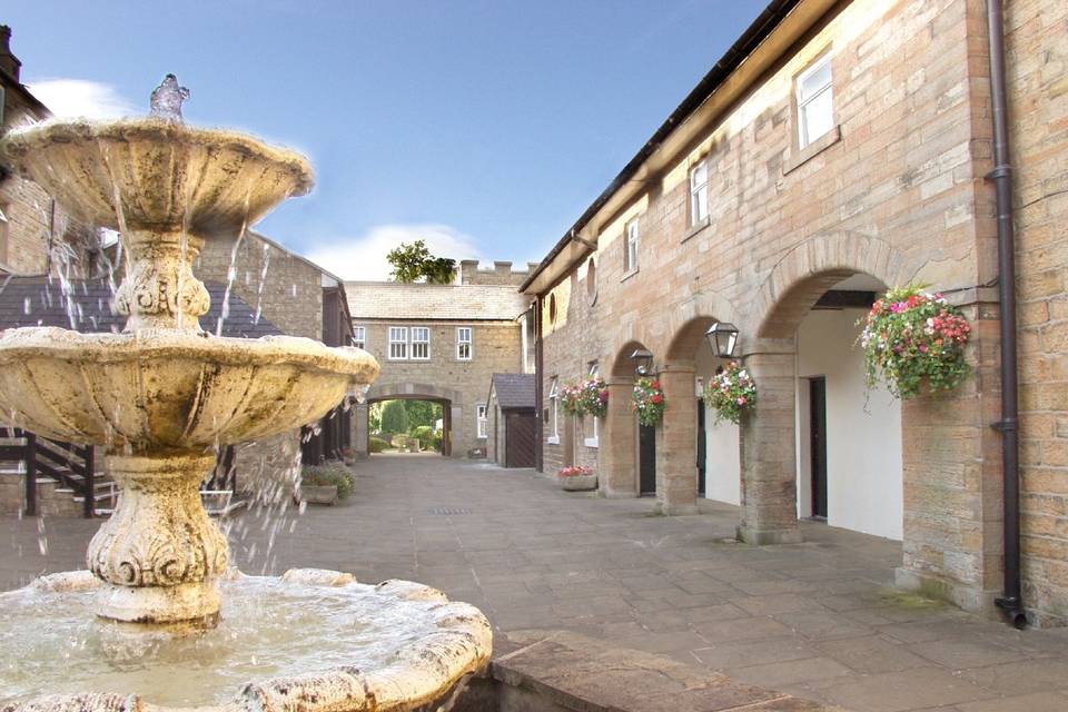 Courtyard and Fountain