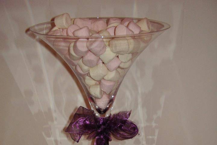 Sweetie table centrepiece