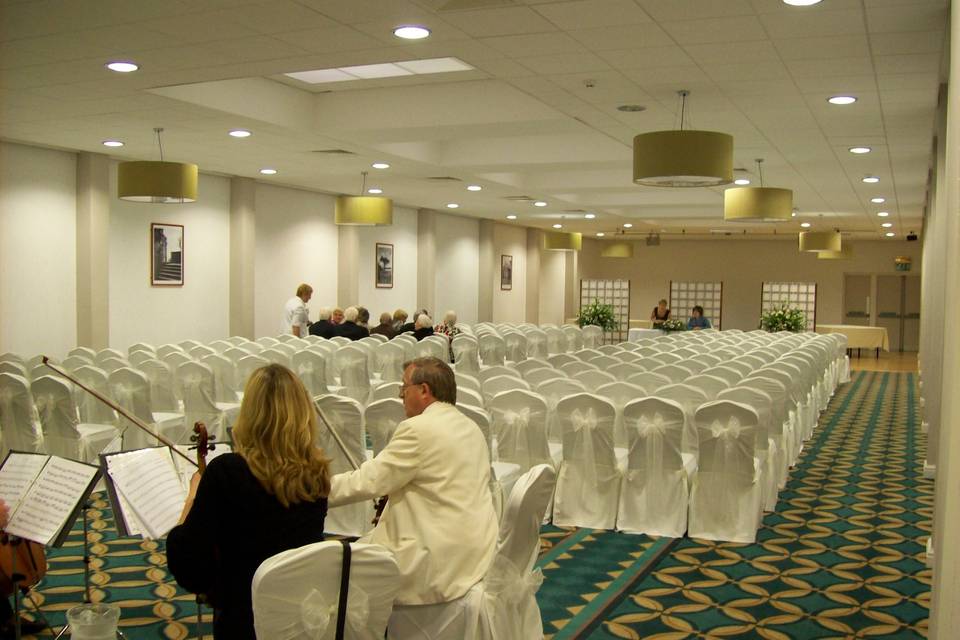 Civil Ceremony in the Ballroom