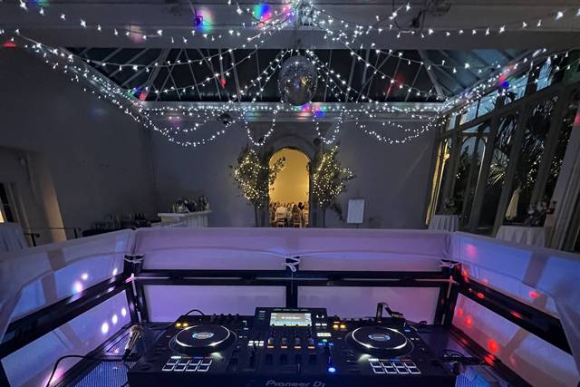 Example small DJ setup