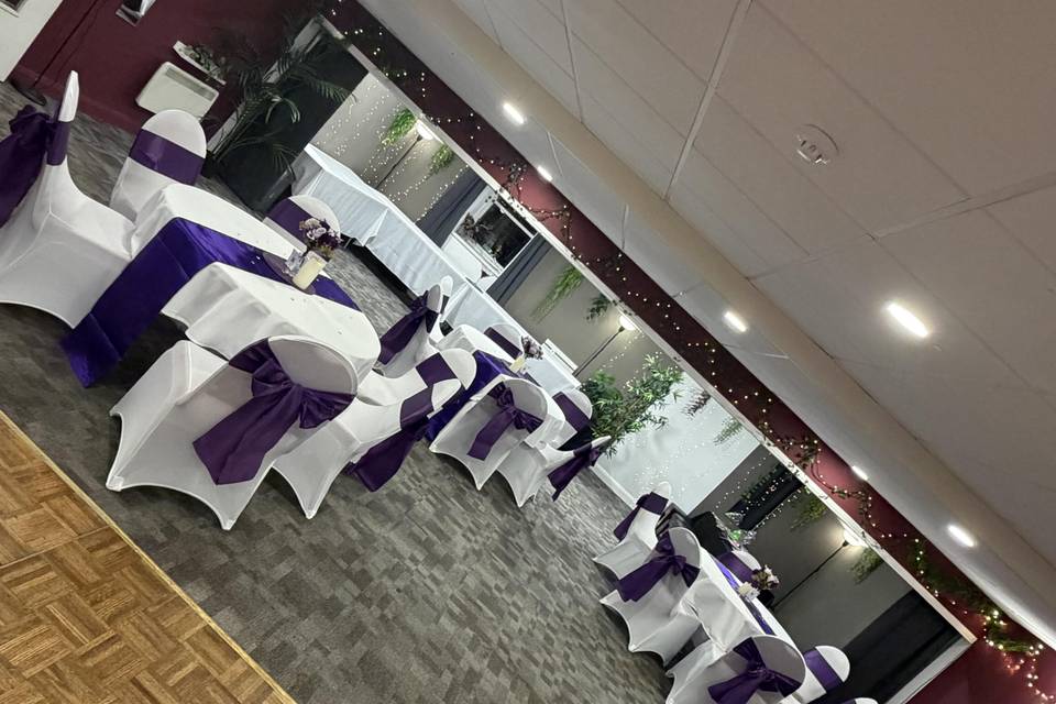 Cadbury Purple Room Decor