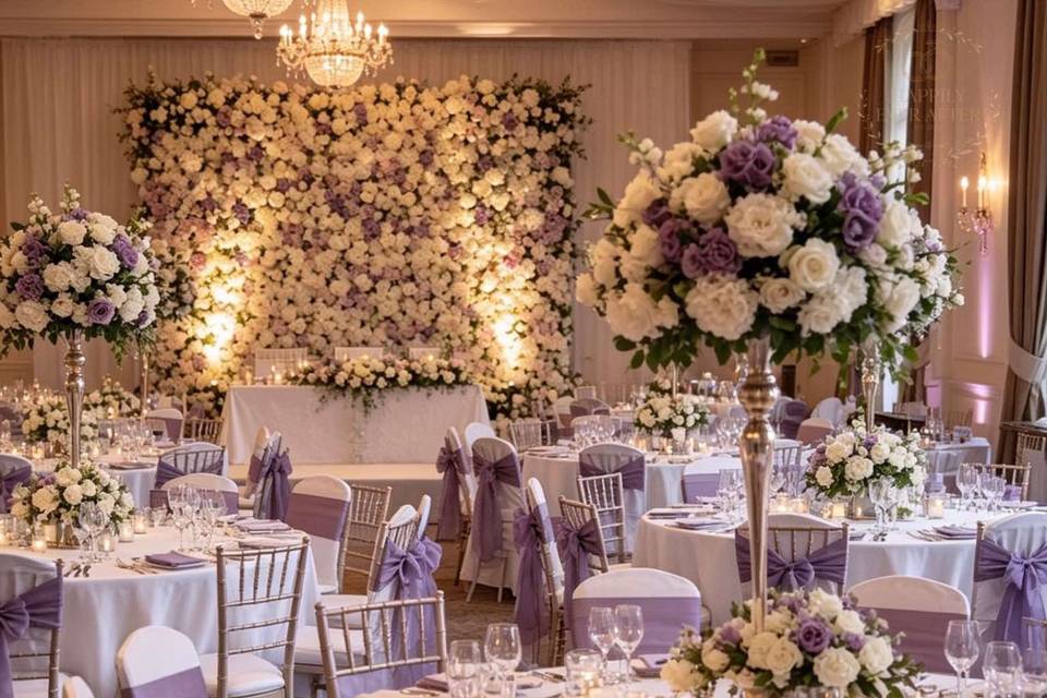 Luxury Purple Room Decor